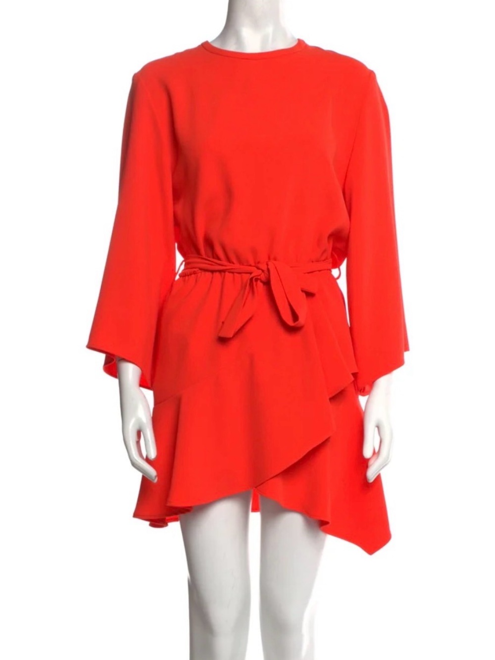 IRO Long Sleeve Red Mini Dress XS